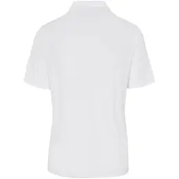 Mens Aerogrid Golf Shirt White Back